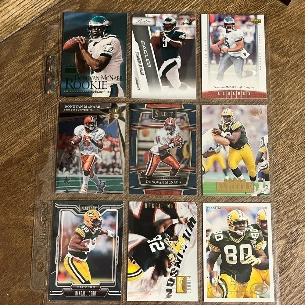 𝅺🏈 NFL Football Trading Sports, Cards Lot of 9